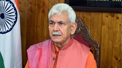 Jammu and Kashmir L-G Manoj Sinha Jammu and Kashmir L-G Manoj Sinha