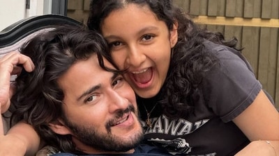 Sitara shared adorable pictures of her cuddling up to her dad Mahesh Babu, writing, “happy father's day nana. i love u so so much.” Sitara shared adorable pictures of her cuddling up to her dad Mahesh Babu, writing, “happy father's day nana. i love u so so much.”