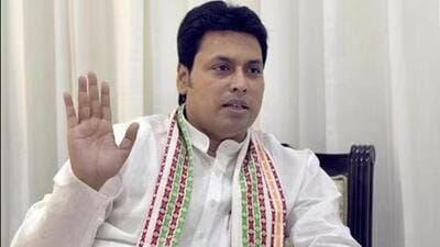 Member of Parliament (MP) and former Tripura chief minister Biplab Kumar Deb. (Sushil Kumar/HT File Photo) Member of Parliament (MP) and former Tripura chief minister Biplab Kumar Deb. (Sushil Kumar/HT File Photo)