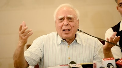 Rajya Sabha member Kapil Sibal  (Ravi Kumar/HT)