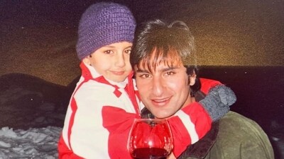 Ibrahim Ali Khan's Father's Day post for his “abba” Saif Ali Khan came with a throwback pic from his childhood. 
