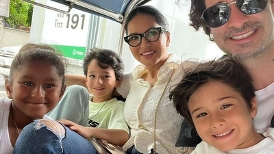 On Father’s Day, actor Sunny Leone thanked her husband Daniel Weber for always taking care of the family, and “working so hard so we can have a great life together”. 