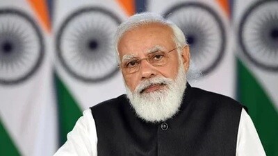 The PM will release the 17th installment of Kisan Samman Nidhi before holding dialogue with the farmers . (HT FILE)