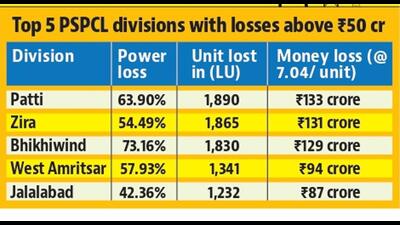 The Patti sub-division, represented by rural development minister Laljit Singh Bhullar, had the most loss at ₹133 crore, followed by Zira at ₹131 crore annually. (HT File) The Patti sub-division, represented by rural development minister Laljit Singh Bhullar, had the most loss at ₹133 crore, followed by Zira at ₹131 crore annually. (HT File)