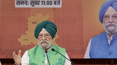 Union minister Hardeep Singh Puri slams Karnataka govt for hiking fuel prices. Union minister Hardeep Singh Puri slams Karnataka govt for hiking fuel prices.