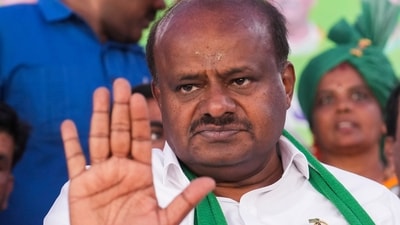 Union Minister for Steel and Heavy Industries H D Kumaraswamy. (PTI)