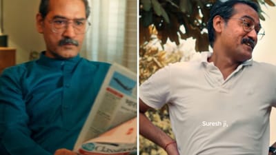 Father’s Day 2024: The image shows a glimpse from Zomato’s “Who says dads don’t talk much” viral video. (Instagram/@zomato) Father’s Day 2024: The image shows a glimpse from Zomato’s “Who says dads don’t talk much” viral video. (Instagram/@zomato)
