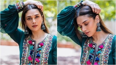 On the work front, Aditi Rao Hydari was last seen in Sanjay Leela Bhansali's Heeramandi with Manisha Koirala, Sonakshi Sinha, Richa Chadha, Sanjeeda Sheikh, Sharmin Segal Mehta, and Taha Shah Badussha. She will next be seen in Lioness, which is directed by Kajri Babbar. (Instagram) On the work front, Aditi Rao Hydari was last seen in Sanjay Leela Bhansali's Heeramandi with Manisha Koirala, Sonakshi Sinha, Richa Chadha, Sanjeeda Sheikh, Sharmin Segal Mehta, and Taha Shah Badussha. She will next be seen in Lioness, which is directed by Kajri Babbar. (Instagram)