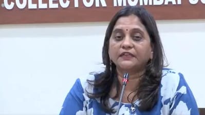 Vandana Suryavanshi, returning officer of Mumbai North West Lok Sabha constituency. (ANI) Vandana Suryavanshi, returning officer of Mumbai North West Lok Sabha constituency. (ANI)