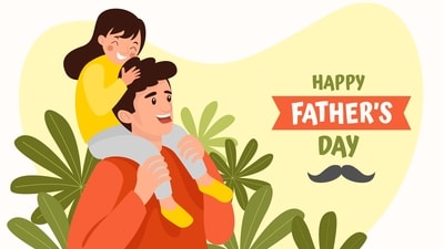 Happy Father's Day 2024: Share these wishes, images, quotes, SMS, greetings, WhatsApp and Facebook status to share with your dad on June 16. (Freepik) Happy Father's Day 2024: Share these wishes, images, quotes, SMS, greetings, WhatsApp and Facebook status to share with your dad on June 16. (Freepik)
