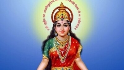 Goddess Gayatri is believed to be the basis of all powers. (Pinterest) Goddess Gayatri is believed to be the basis of all powers. (Pinterest)