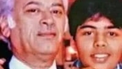 Filmmaker Karan Johar remembered his father Yash, writing, “Forever using your love, grace, ambition, humility and compassion to guide me in every aspect of my life, papa....specially with Yashi &amp; Roohi”. 