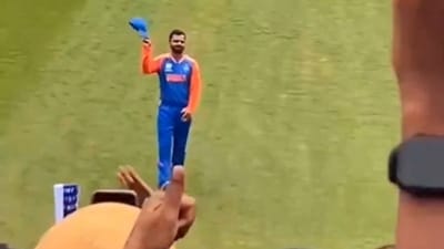 Virat Kohli reacts to New York crowd's chant during T20 World Cup
