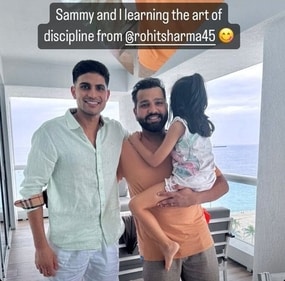 Shubman Gill's Instagram story Shubman Gill's Instagram story