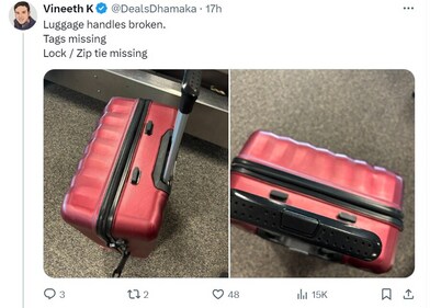 Screengrab of the X post. (X/@DealsDhamaka) Screengrab of the X post. (X/@DealsDhamaka)