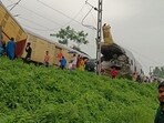 A scene from the accident site (HT Photos) A scene from the accident site (HT Photos)