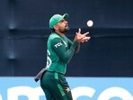 Pakistan's captain Babar Azam takes the catch of India's Rishabh Pant during their Group A match in the ICC T20 World Cup 2024, at Nassau County International Cricket Stadium
Pakistan's captain Babar Azam takes the catch of India's Rishabh Pant during their Group A match in the ICC T20 World Cup 2024, at Nassau County International Cricket Stadium