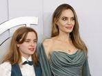 Angelina Jolie and her daughter Vivienne attend the 77th Annual Tony Awards in New York City, U.S., June 16, 2024. REUTERS/Eduardo Munoz