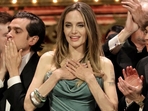 Angelina Jolie won her first-ever Tony for producing musical, The Outsiders