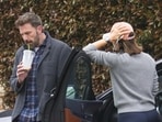 Ben Affleck and ex-wife Jennifer Garner spotted in Brentwood schoolyard