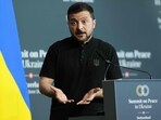 Ukraine's President Volodymyr Zelensky 