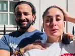 Saif Ali Khan and Kareena Kapoor go for a run Saif Ali Khan and Kareena Kapoor go for a run