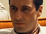 Al Pacino in a still from The Godfather II and Heath Ledger in a still from The Dark Knight. Al Pacino in a still from The Godfather II and Heath Ledger in a still from The Dark Knight.