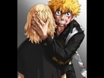Tokyo Revengers return for a sequel. Key visual features wounded Takemitchy holding Mikey.