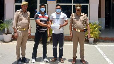 A case under sections 307 (attempt to murder) and 504 (intentional insult) of the Indian Penal Code was registered at Bisrakh police station, and the suspects were arrested from Milak Lachhi area on Monday morning. (HT Photo) A case under sections 307 (attempt to murder) and 504 (intentional insult) of the Indian Penal Code was registered at Bisrakh police station, and the suspects were arrested from Milak Lachhi area on Monday morning. (HT Photo)