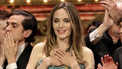 Angelina Jolie won her first-ever Tony for producing musical, The Outsiders