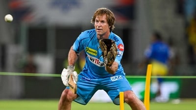 Lucknow Super Giants' fielding coach Jonty Rhodes during IPL 2024 (AFP) Lucknow Super Giants' fielding coach Jonty Rhodes during IPL 2024 (AFP)