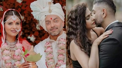 Dalljiet Kaur and her estranged husband Nikhil Patel Dalljiet Kaur and her estranged husband Nikhil Patel