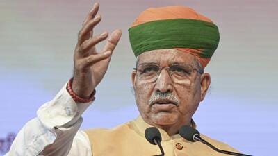 Kolkata: Union minister Arjun Ram Meghwal speaks at a conference on 'India's Progressive Path in the Administration of Criminal Justice System' in Kolkata, (PTI) Kolkata: Union minister Arjun Ram Meghwal speaks at a conference on 'India's Progressive Path in the Administration of Criminal Justice System' in Kolkata, (PTI)
