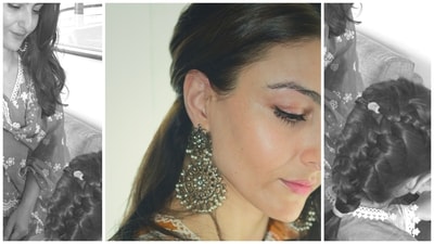 She looked ethereal in an orange kurta set with white frill and lace work on it.For glam, Soha opted for dewy makeup and matching accessories to compliment her Eid look. She looked ethereal in an orange kurta set with white frill and lace work on it.For glam, Soha opted for dewy makeup and matching accessories to compliment her Eid look.