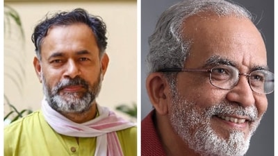 Yogendra Yadav and Suhas Palshikar has written to the NCERT threatening legal action. Yogendra Yadav and Suhas Palshikar has written to the NCERT threatening legal action.