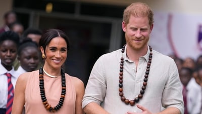 Prince Harry feels ‘some regret’ over not being at 2024 Trooping the Colour, but Meghan Markle feels differently (AP Photo/Sunday Alamba) (AP) Prince Harry feels ‘some regret’ over not being at 2024 Trooping the Colour, but Meghan Markle feels differently (AP Photo/Sunday Alamba) (AP)