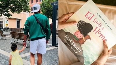 Ranbir, Raha and Alia's book Ranbir, Raha and Alia's book