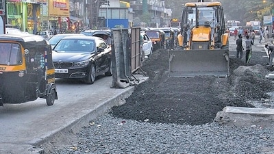 The work was undertaken by the civic body last year. (Pramod Thakur/HT PHOTO) The work was undertaken by the civic body last year. (Pramod Thakur/HT PHOTO)