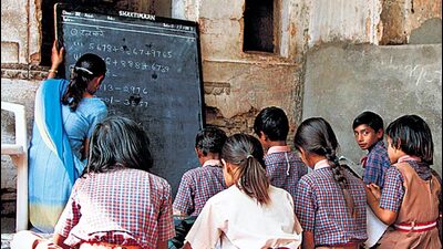 To bring Ludhiana to the top position, the government schools have been directed to conduct enrolment drives. (Getty images) To bring Ludhiana to the top position, the government schools have been directed to conduct enrolment drives. (Getty images)