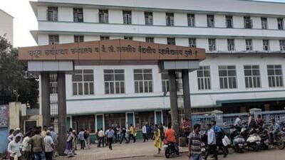 Two doctors and a staffer were suspended and arrested for alleged manipulation of blood samples of the minor involved in the Porsche car crash that killed two persons at Kalyaninagar on May 19 (HT FILE)