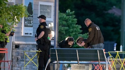 Michigan splash pad shooter may have planned more attacks before killing himself (Photo by JEFF KOWALSKY / AFP) (AFP) Michigan splash pad shooter may have planned more attacks before killing himself (Photo by JEFF KOWALSKY / AFP) (AFP)