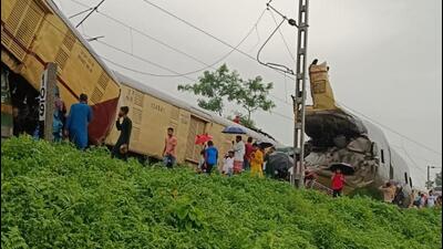 Visuals from the site of the accident. (Sourced image.) Visuals from the site of the accident. (Sourced image.)