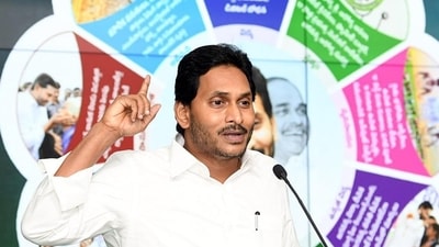 YSRCP leader YS Jagan Mohan Reddy (ANI) (HT_PRINT) YSRCP leader YS Jagan Mohan Reddy (ANI) (HT_PRINT)