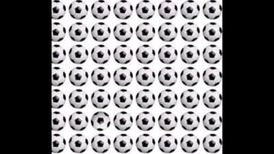 Brain Teaser: How quickly can you spot the odd football in this picture shared on Instagram? (Instagram/@brainteaser_hub) Brain Teaser: How quickly can you spot the odd football in this picture shared on Instagram? (Instagram/@brainteaser_hub)