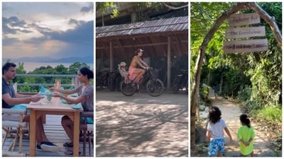 In October 2023, Lisa Haydon gave a peek inside her 'very special' family holiday in Vietnam. She wrote, "What did my kids not do this week... taught them how to fish, collect their own eggs, plant trees, make coconut oil, candles, body scrubs, soap... non-stop activities which definitely helped appease some poolside guilt. Closing out a very special trip in Vietnam. Amazing food, especially all local fresh seafood and the resort’s farm-to-table restaurant amidst their on-property farm. The perfect holiday for kids and kidults..." In October 2023, Lisa Haydon gave a peek inside her 'very special' family holiday in Vietnam. She wrote, "What did my kids not do this week... taught them how to fish, collect their own eggs, plant trees, make coconut oil, candles, body scrubs, soap... non-stop activities which definitely helped appease some poolside guilt. Closing out a very special trip in Vietnam. Amazing food, especially all local fresh seafood and the resort’s farm-to-table restaurant amidst their on-property farm. The perfect holiday for kids and kidults..."