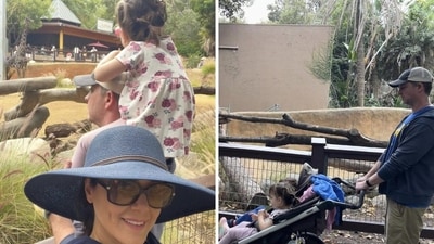 Preity Zinta shared new pictures with her twins. Preity Zinta shared new pictures with her twins.