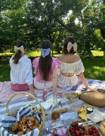 Following a dress code adds a theme to the picnic. (Pinterest) Following a dress code adds a theme to the picnic. (Pinterest)