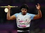 India's Neeraj Chopra in action
