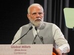 Prime Minister Narendra Modi speaks during the inauguration of the 2-day 'Global Millets (Shree Anna) Conference' in Pusa, in New Delhi, May 2023 (File image)