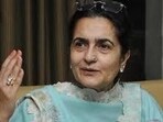 Congress MLA Kiran Choudhry (HT Photo) Congress MLA Kiran Choudhry (HT Photo)